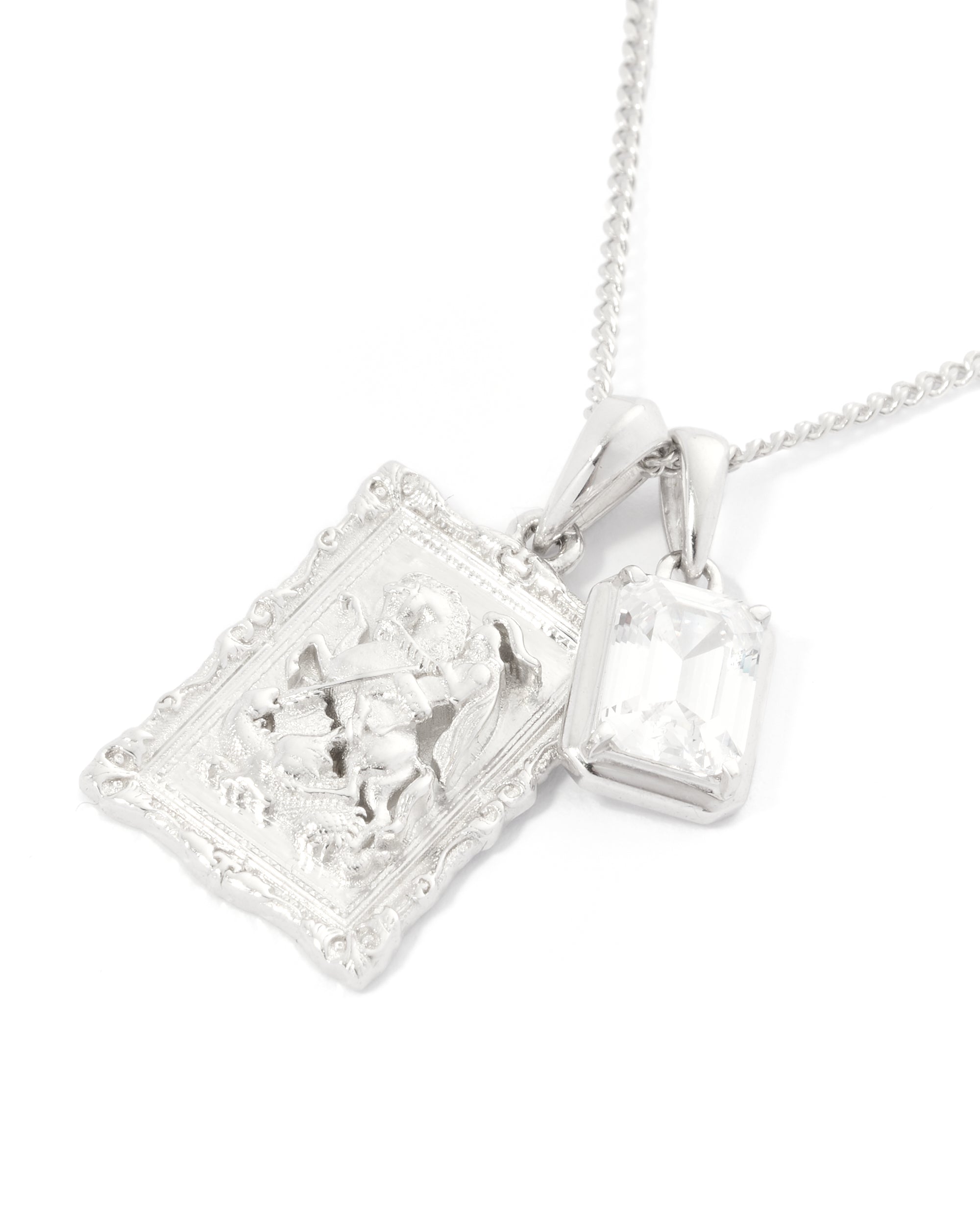 St George x Cathedral diamond stone stack - Silver