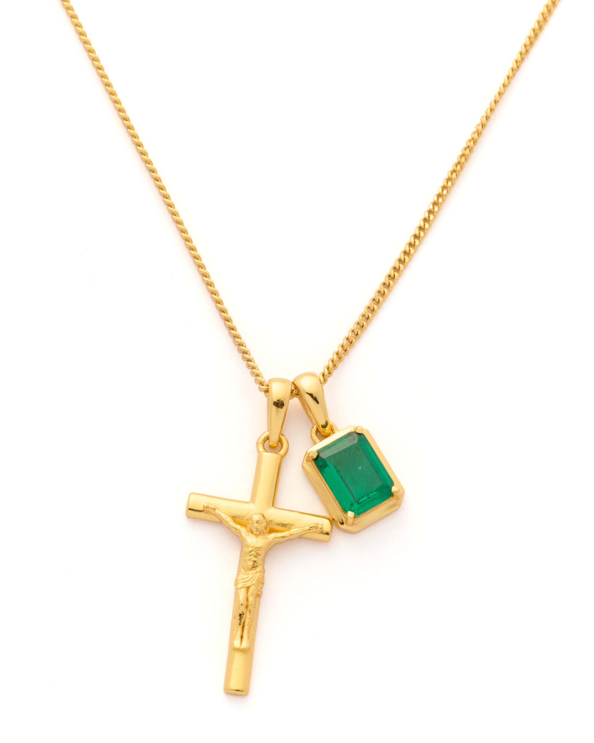 The Crucifix x Eleftheria stone - Gold