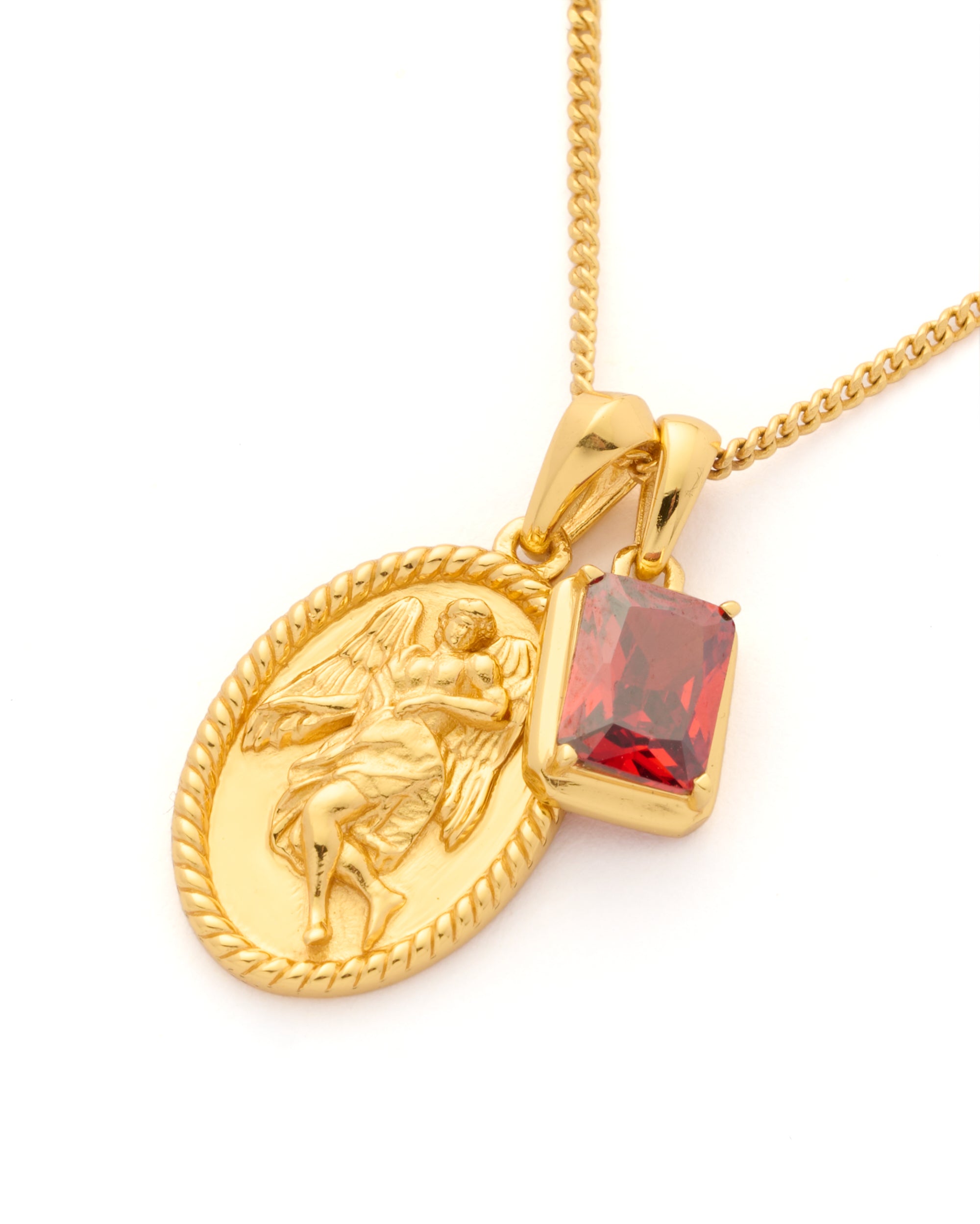 The Guardian x Lisbon red stone stack - Gold