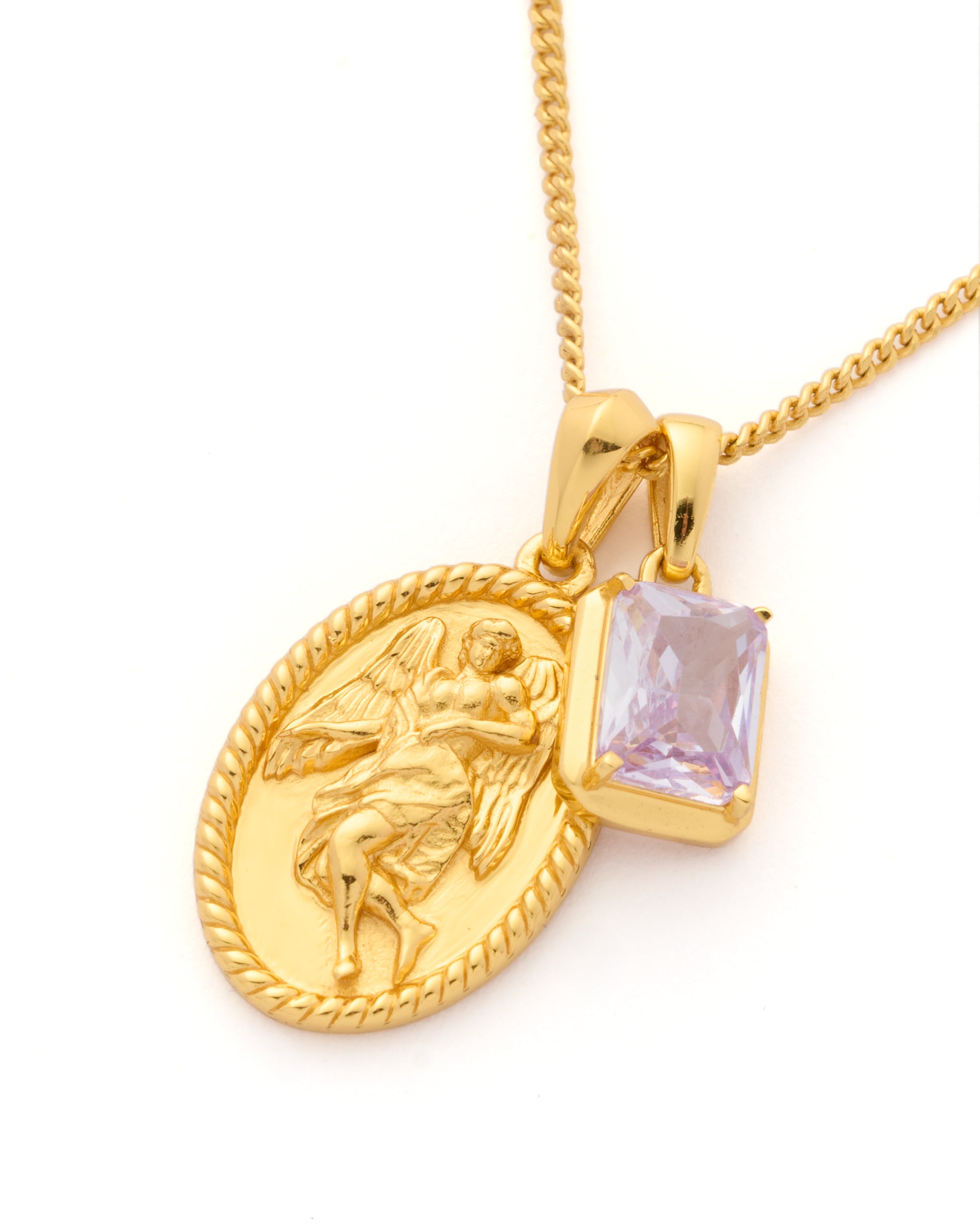 The Guardian x Lavender stone stack - Gold