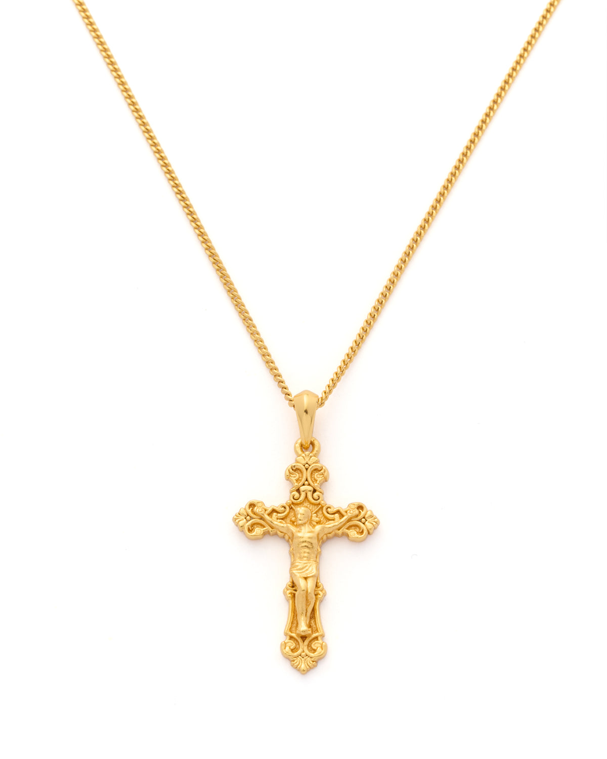 The Motif Crucifix - Gold
