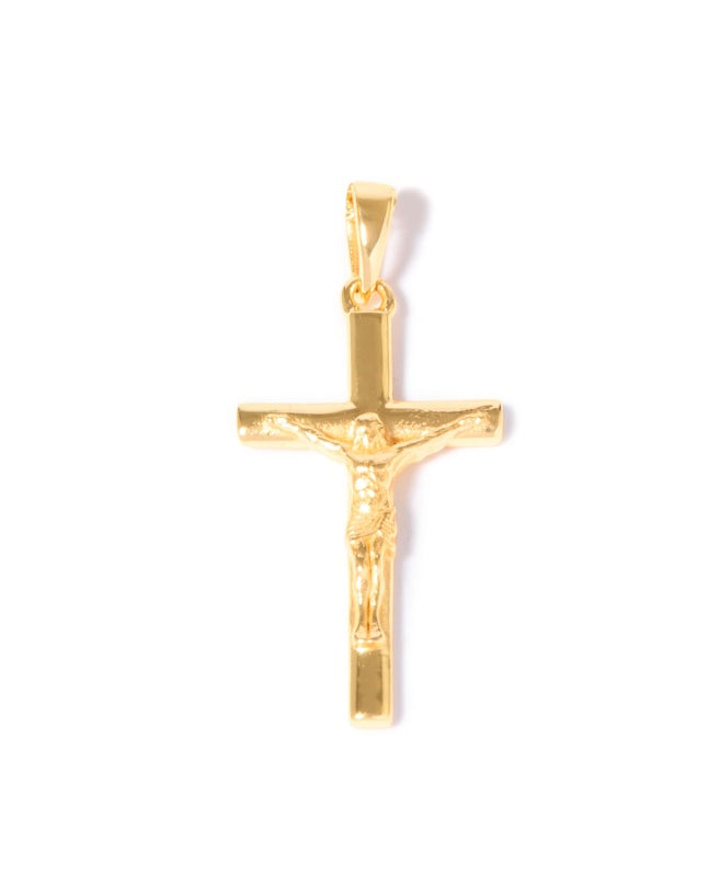 Crucifix Pendant - Gold