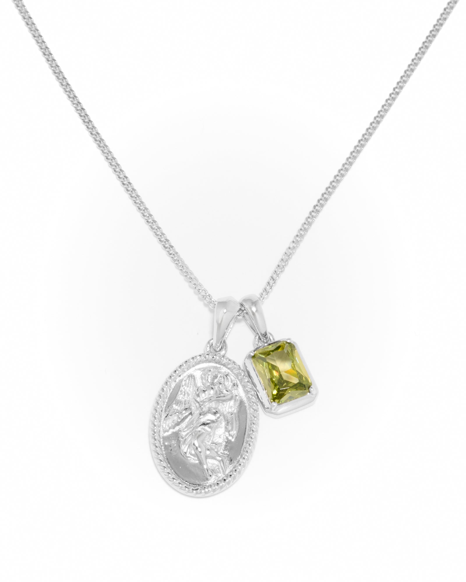 The Guardian X Mediterranean Olive stone stack - Silver