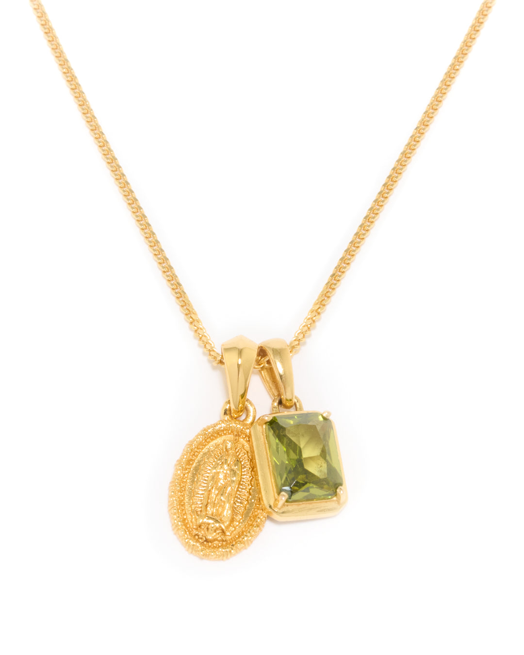 Mini Guadalupe X Mediterranean Olive stone stack - Gold