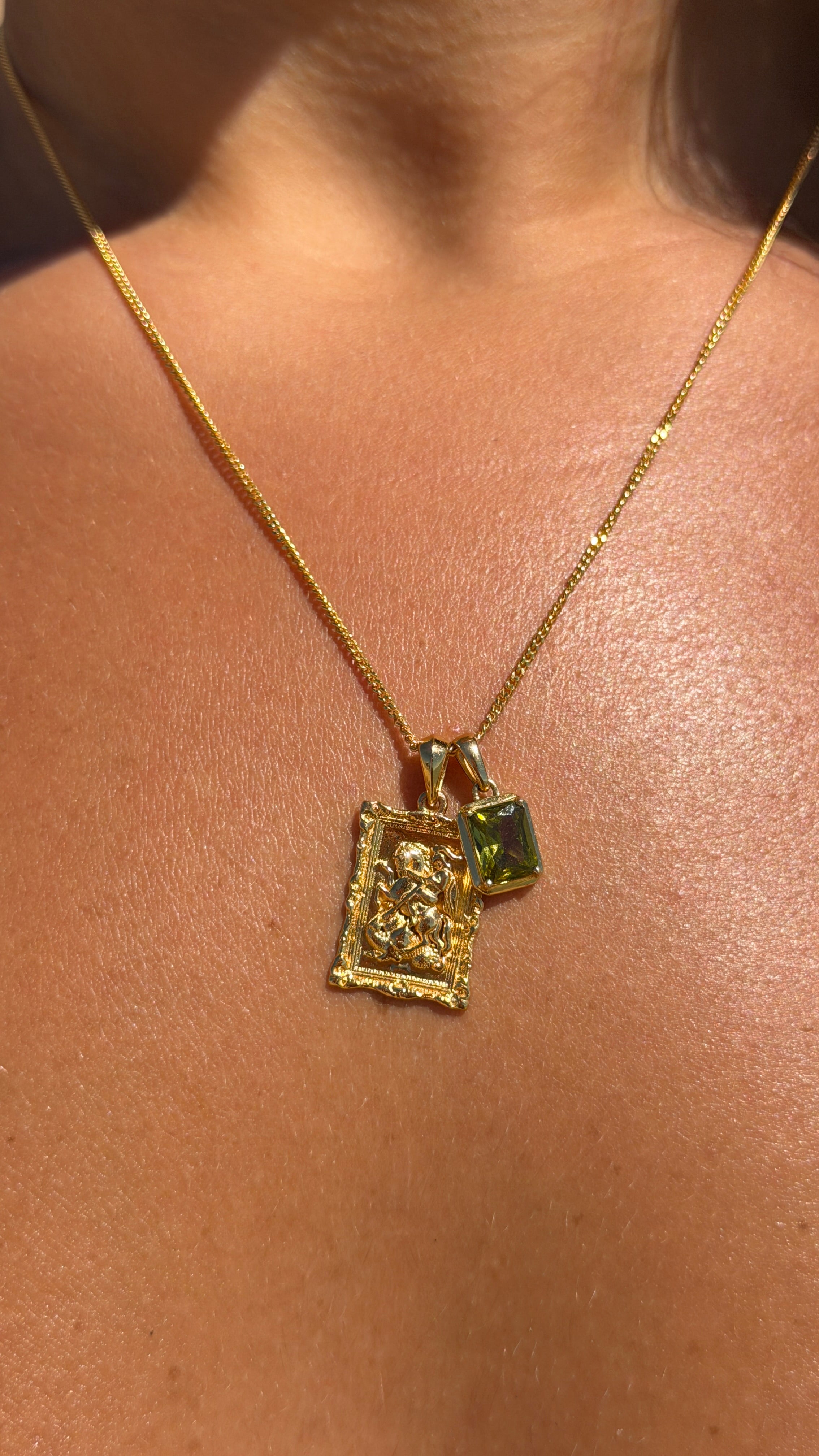 St George frame Mediterranean Olive stack - Gold