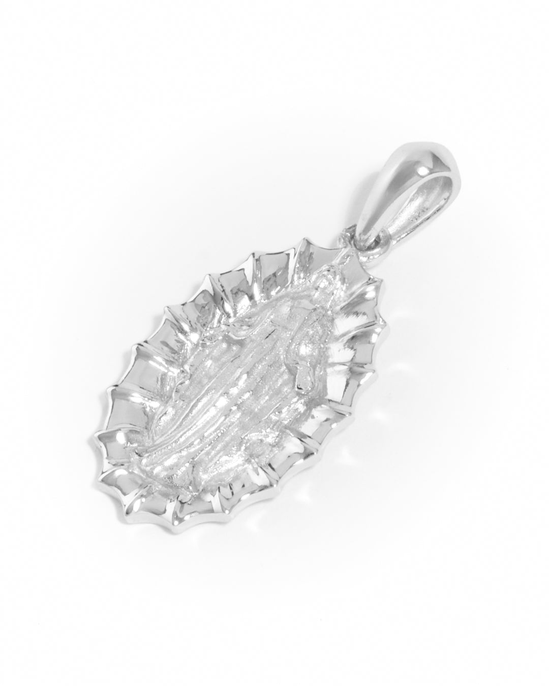 Our Lady of Guadalupe Pendant - Silver