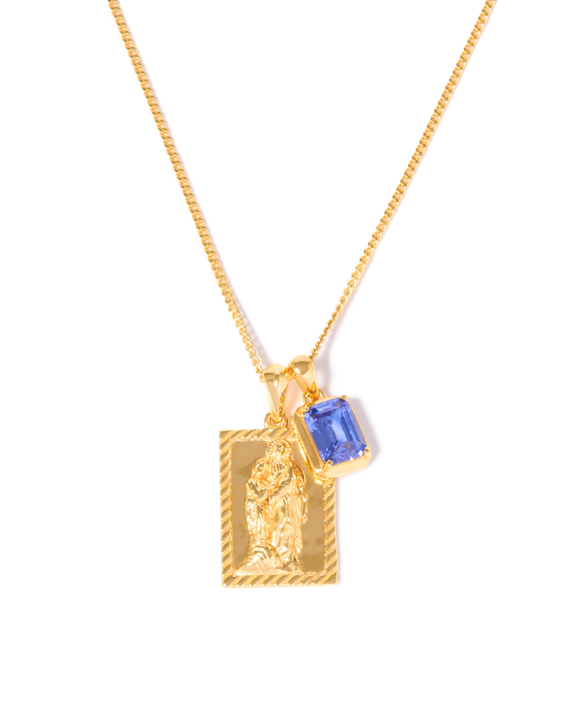 The Mother Mary Frame x Sapphire Stack Gold