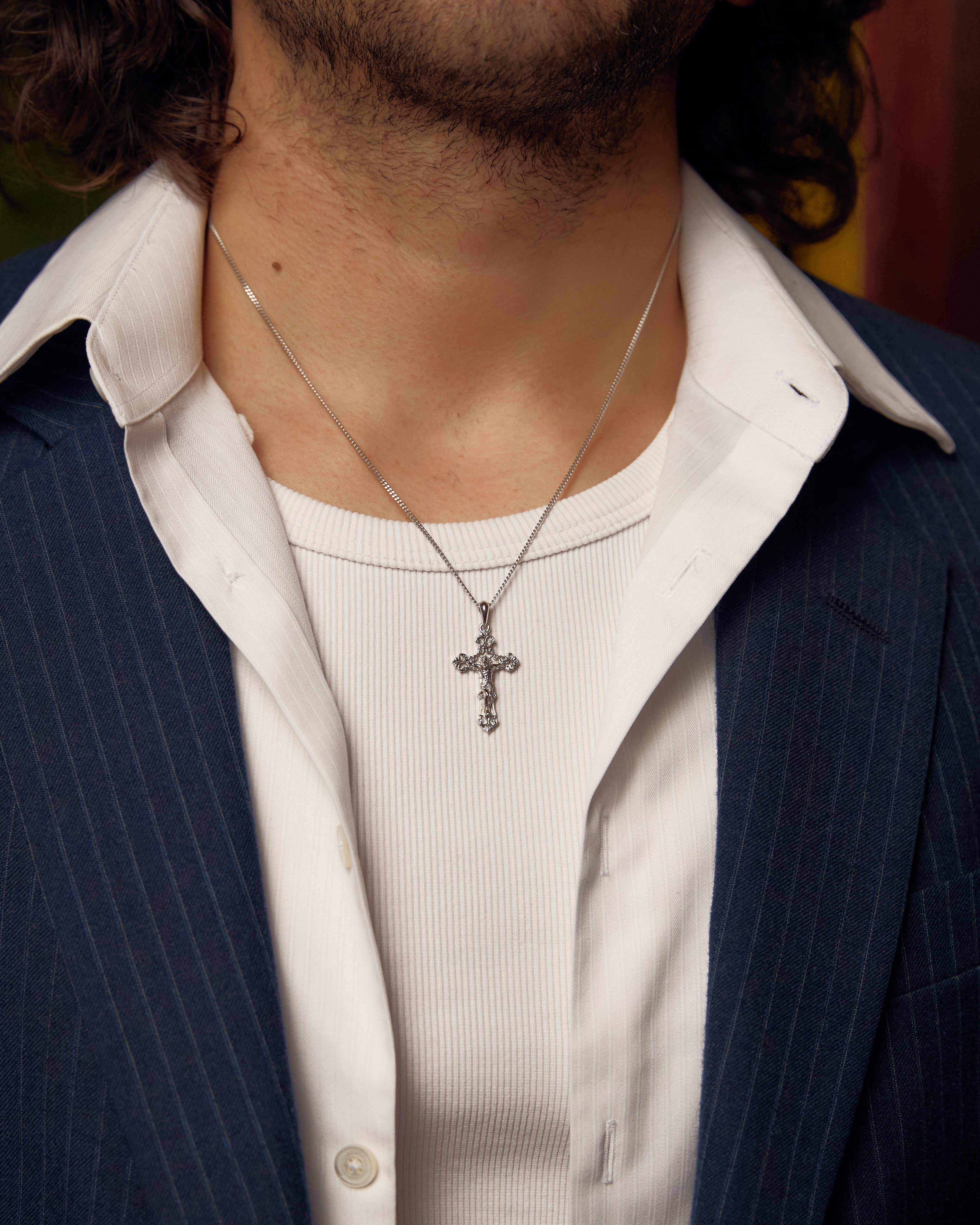 The Motif Crucifix - Silver (Pre order)