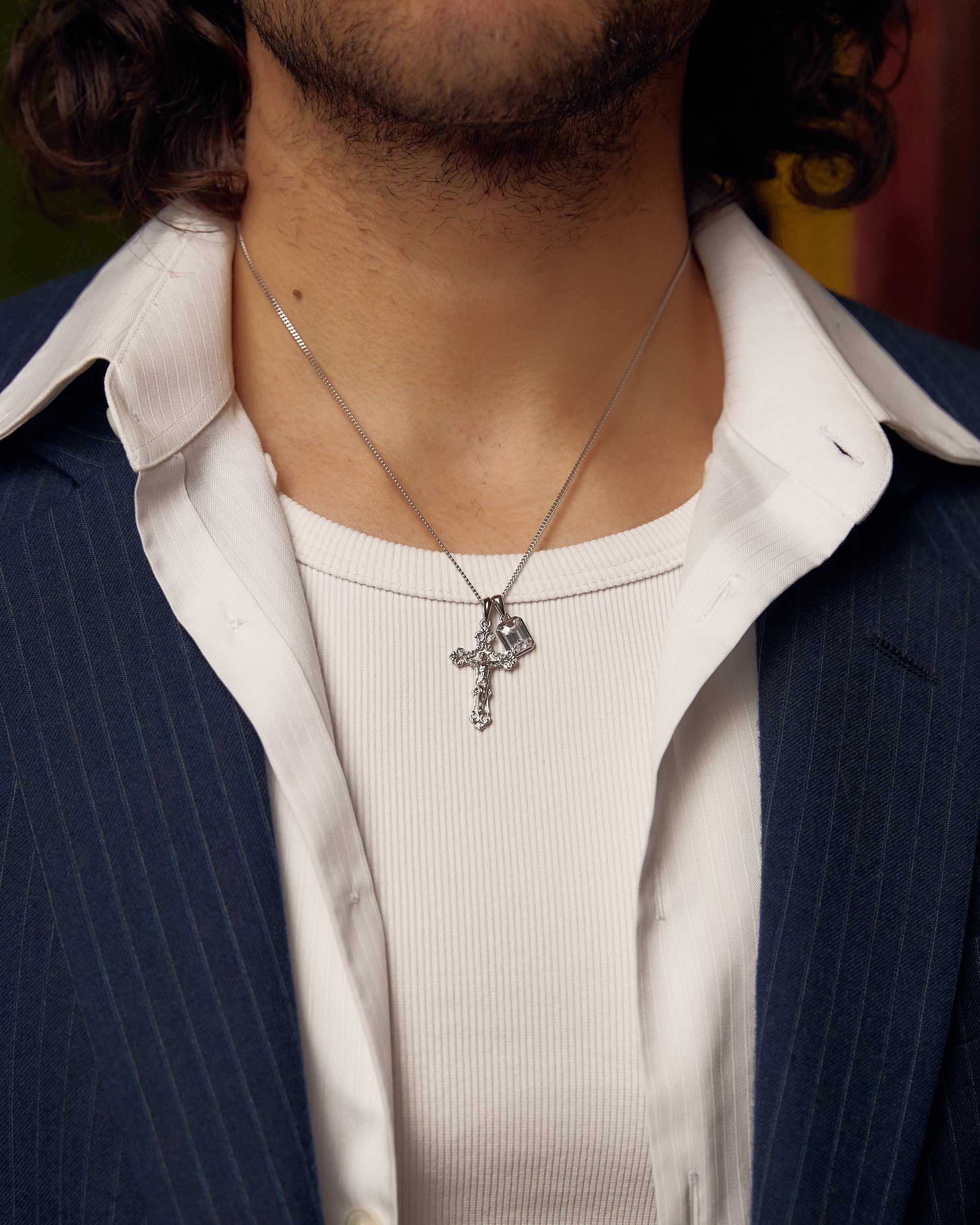 Motif crucifix x Cathedral diamond stone stack