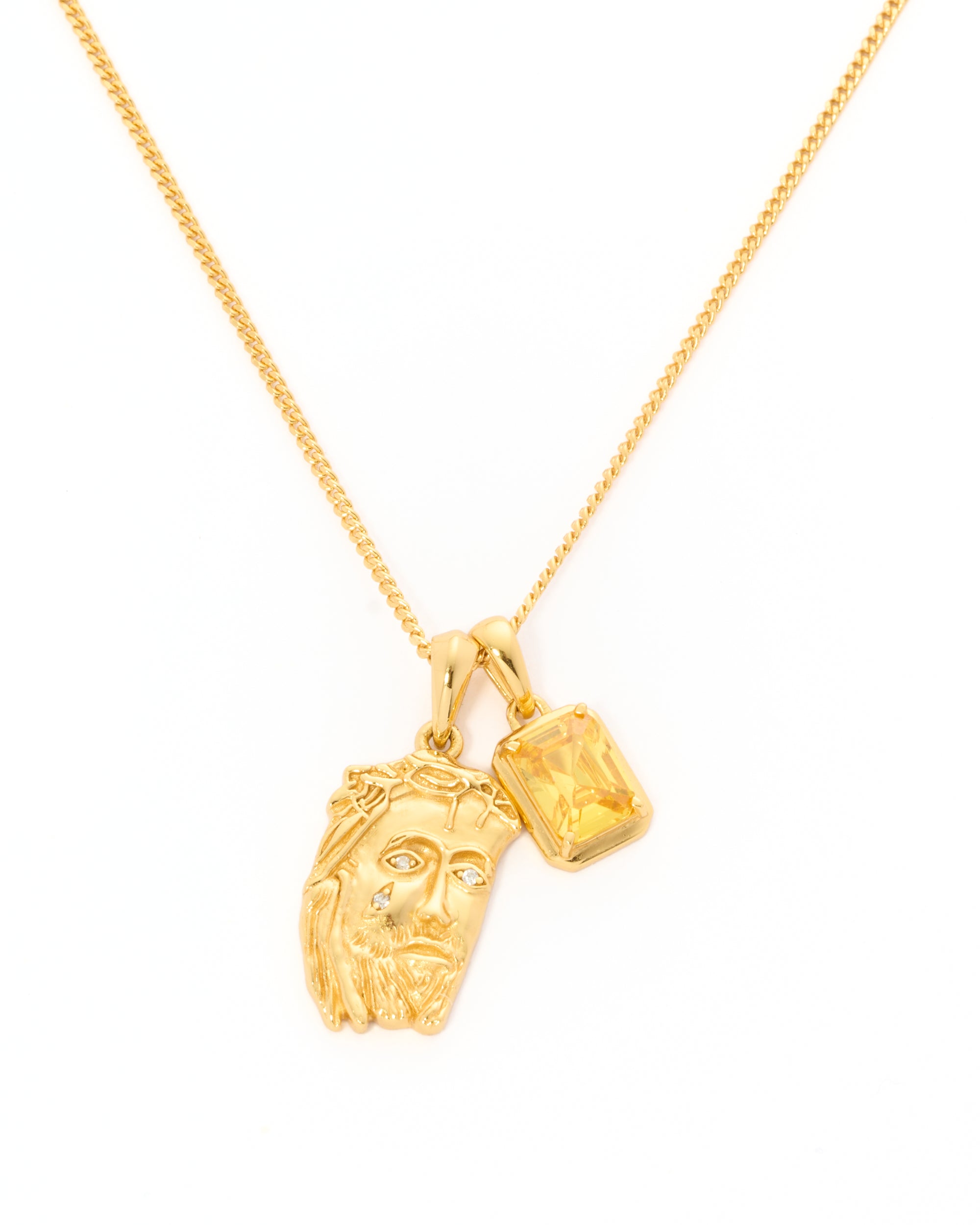 Tearing Jesus Piece x illios stone stack - Gold
