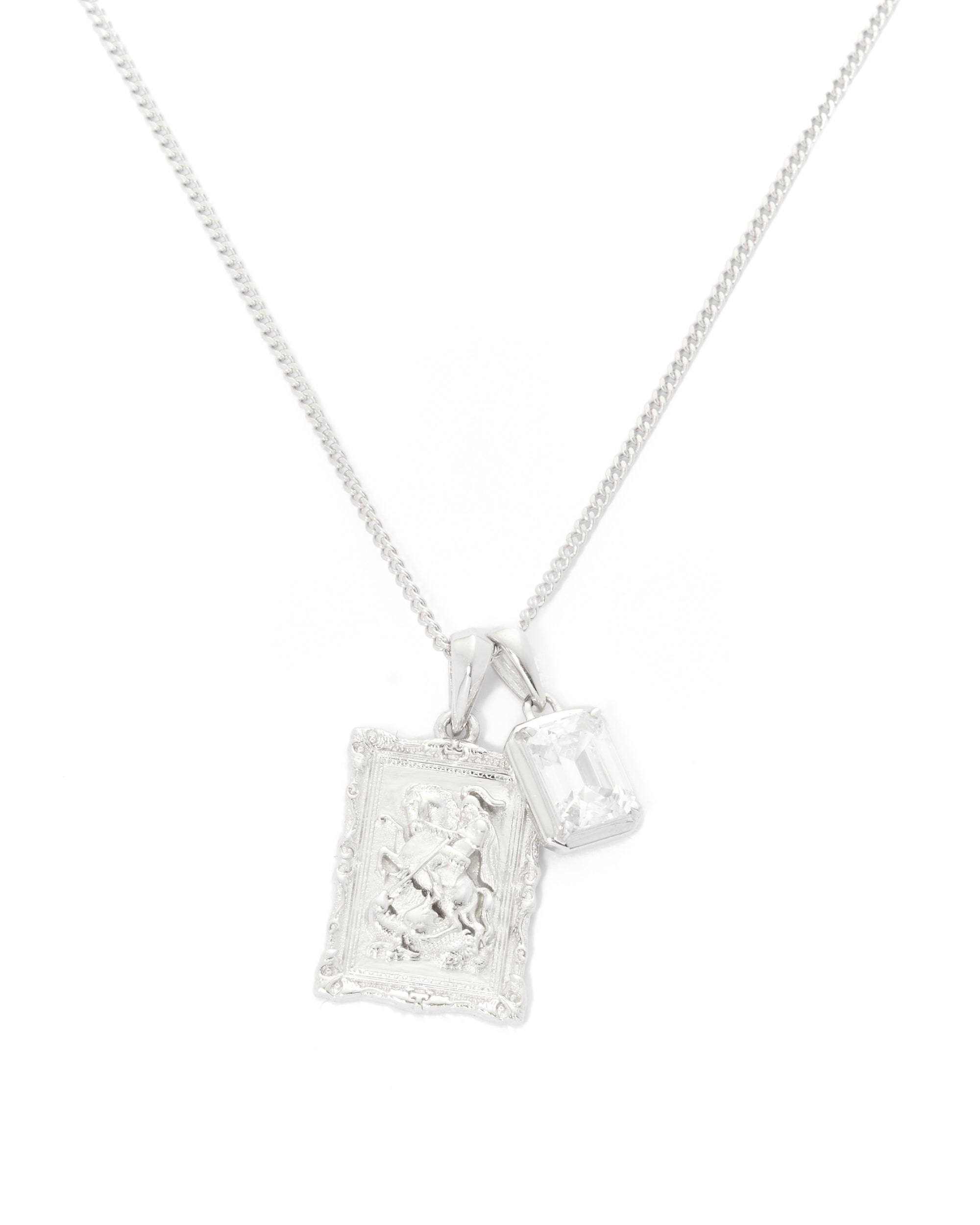 St George x Cathedral diamond stone stack - Silver