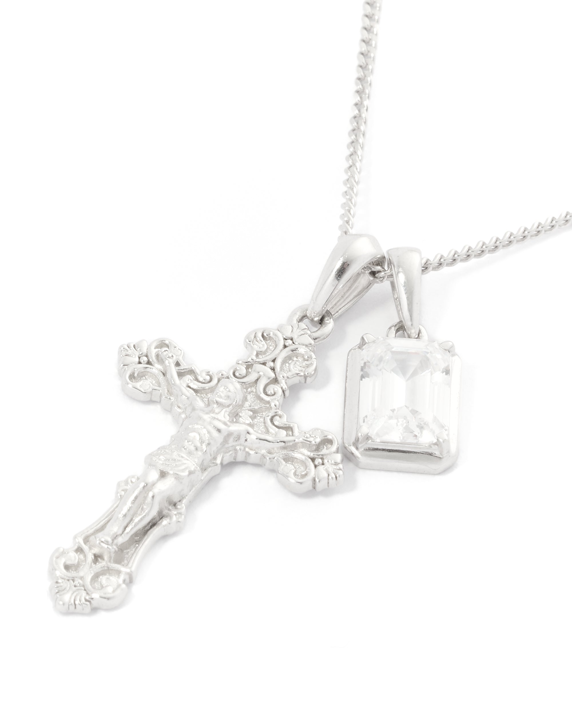 Motif crucifix x Cathedral diamond stone stack