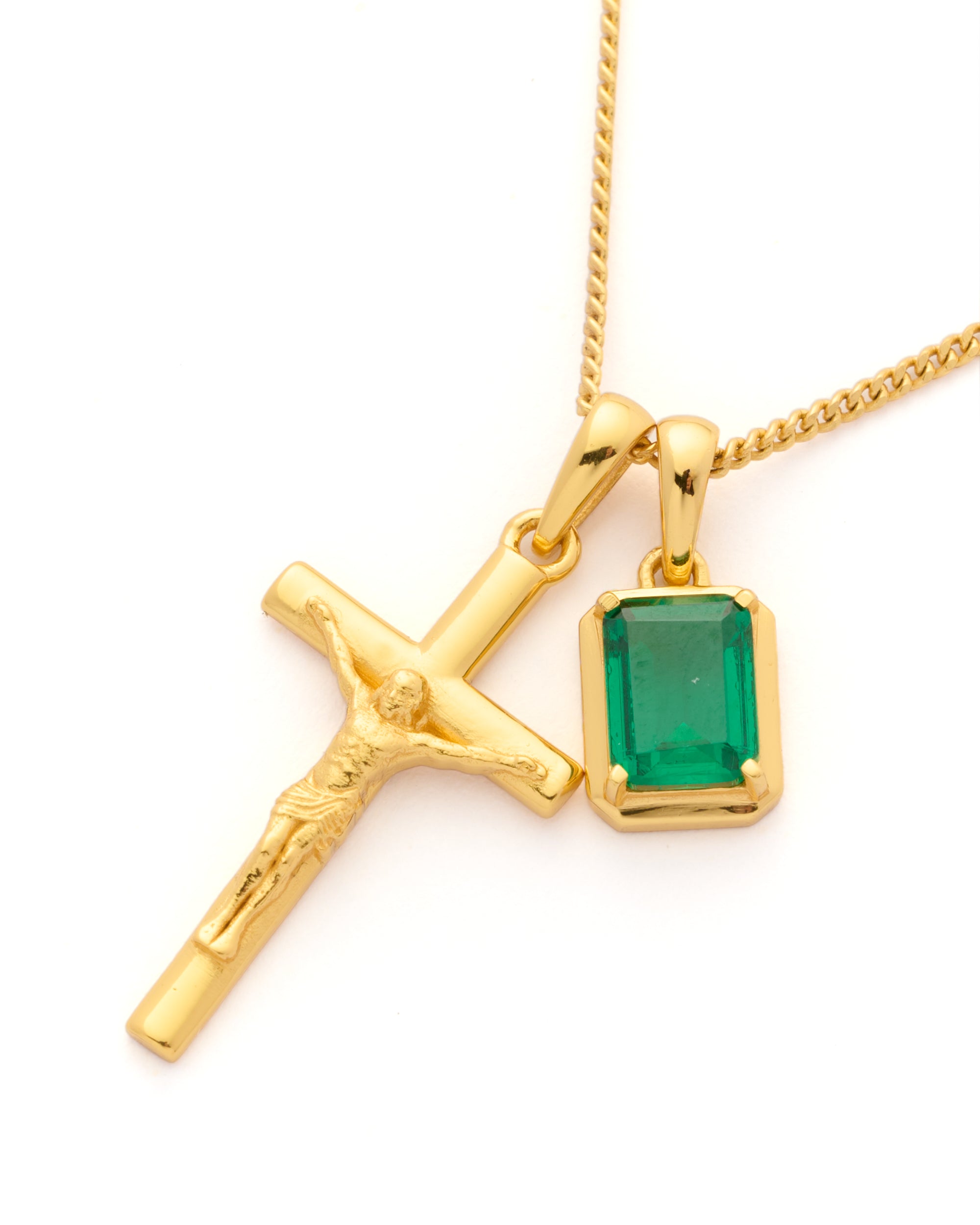 The Crucifix x Eleftheria stone - Gold