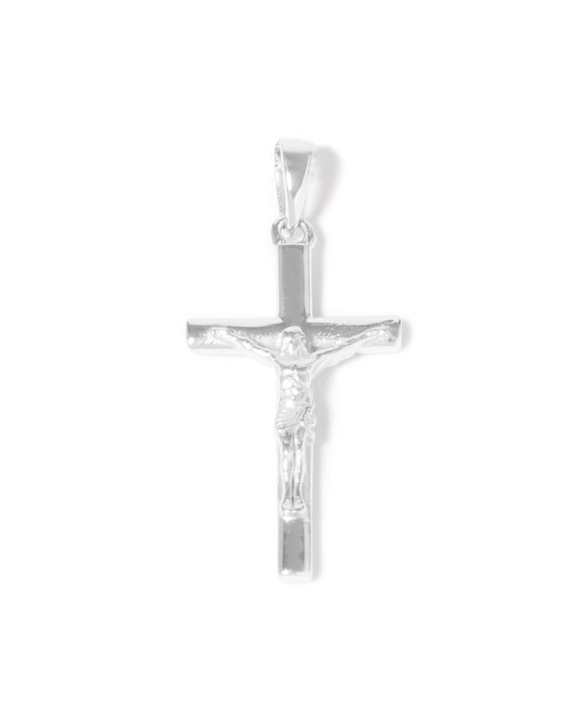 Crucifix Pendant - Silver
