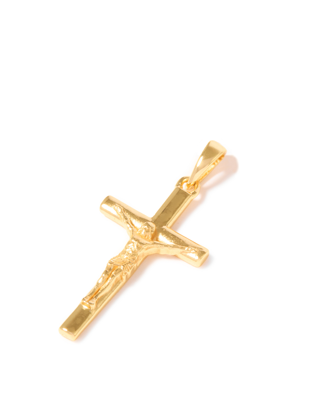 Crucifix Pendant - Gold