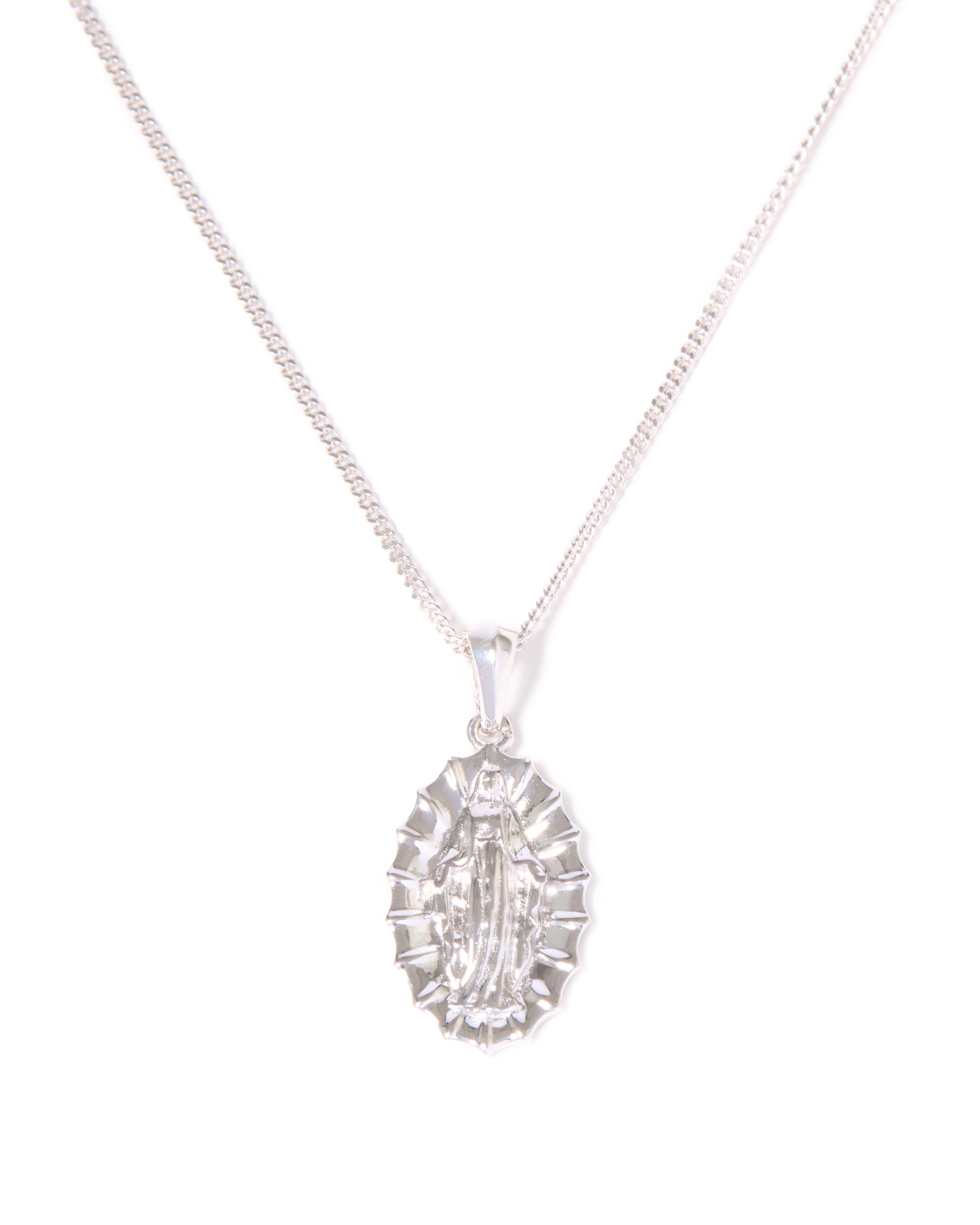 Our lady of Guadalupe Chain - Silver