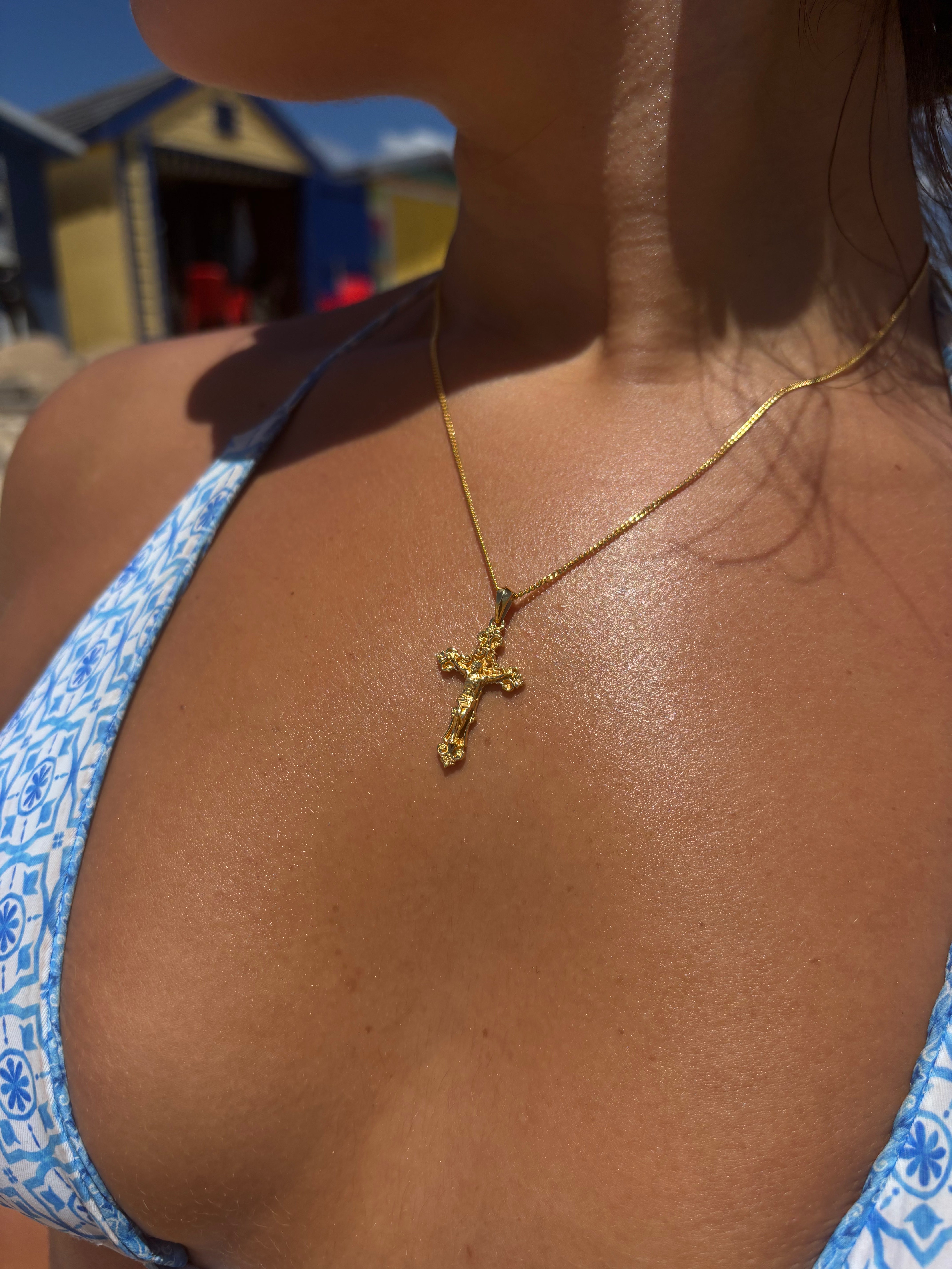 The Motif Crucifix - Gold