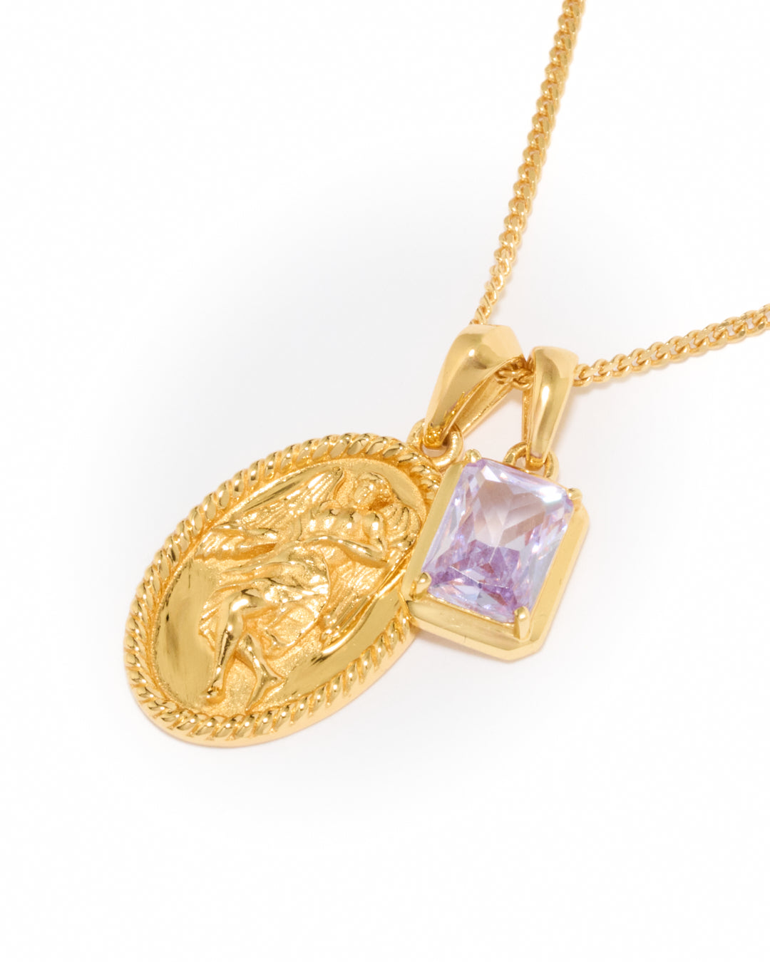 The Guardian x Lavender stone stack - Gold