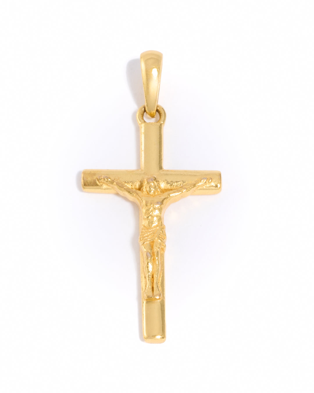 Crucifix Pendant - Gold