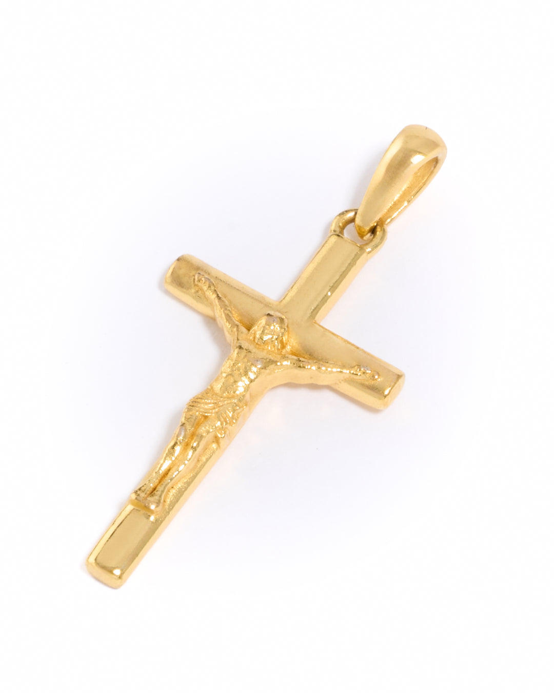 Crucifix Pendant - Gold