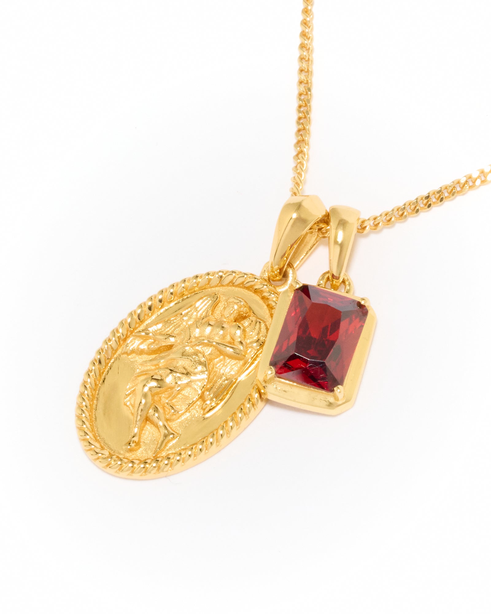 The Guardian x Lisbon red stone stack - Gold