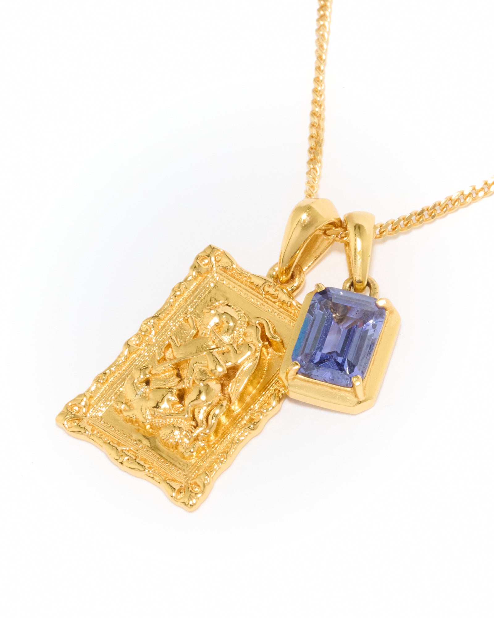 St George x Sapphire Stone stack - Gold (Pre order)