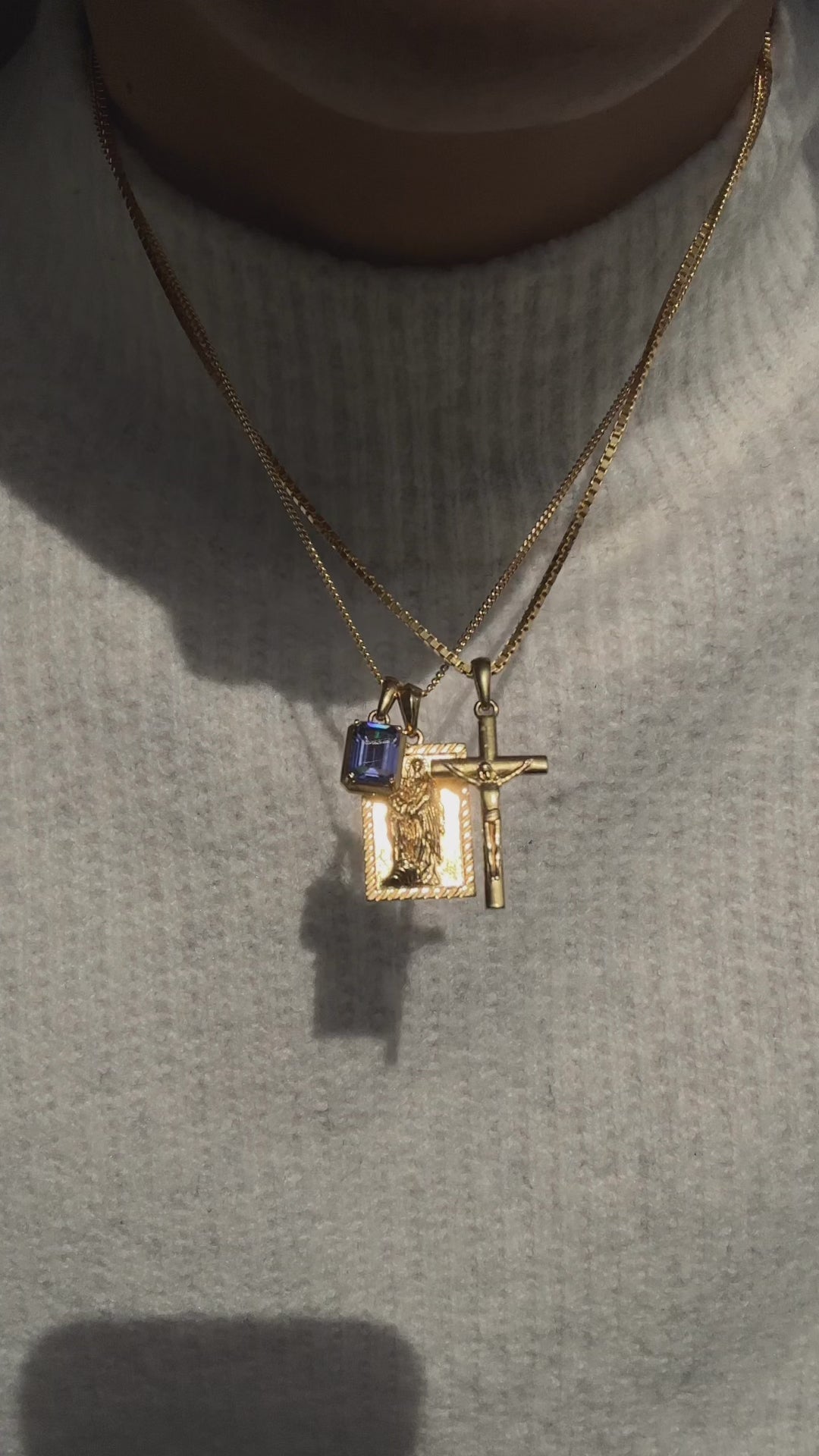The Mother Mary Frame Gold