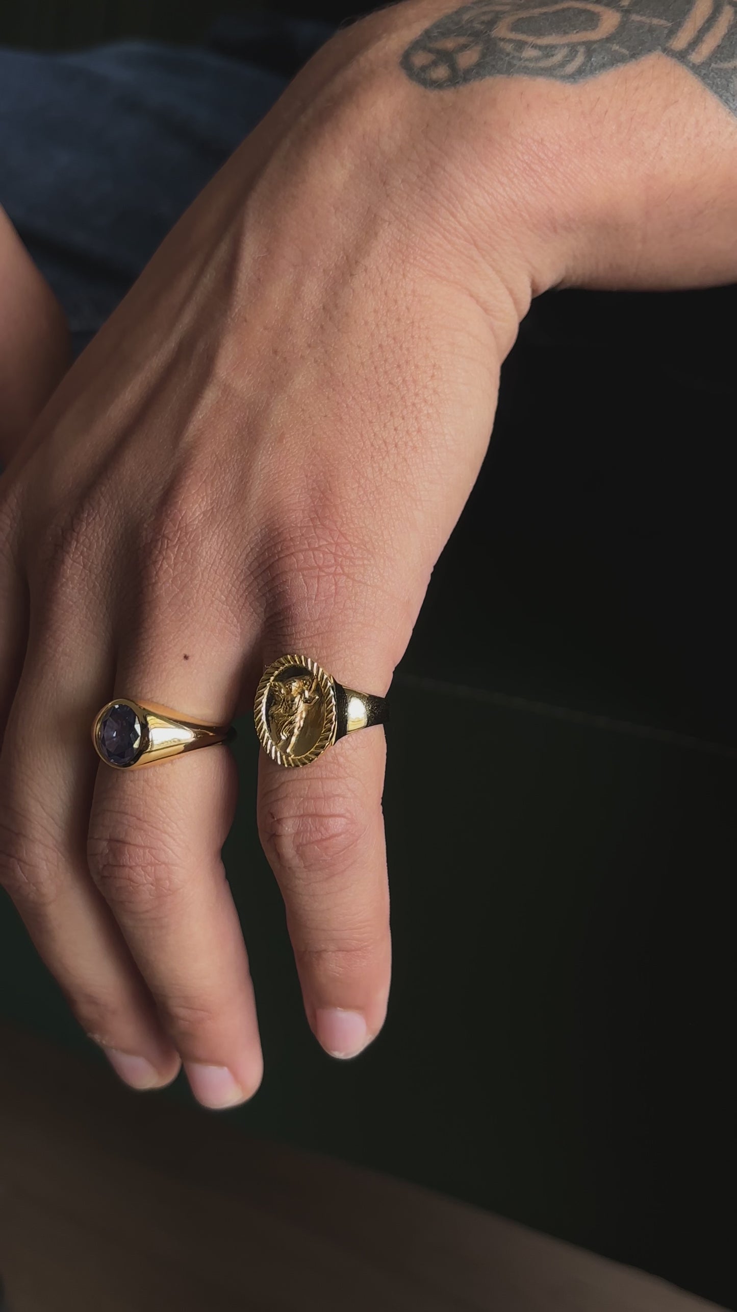 The Angelos Ring Gold